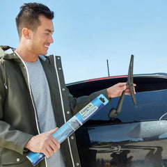 Rain-X 850024 RearView 14-D Rear Wiper Blade, 14 Inch Composite Rear Wiper Blade, Fits Snap Claw (Pack Of 1), Automotive Replacement Wiper Blades That Meet Or Exceed OEM Quality And Design Standards